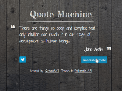 Quote Machine